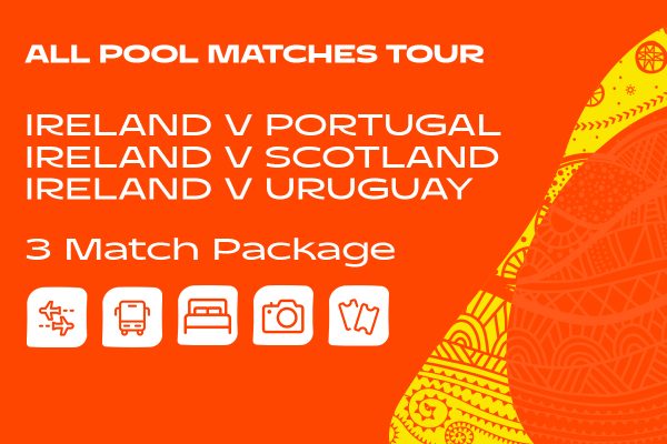 Ireland All Pool Matches Tour Rugby World Cup 2027