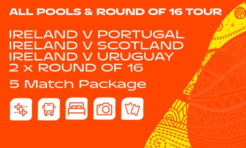 Ireland All Pools and Round of 16 Tour Rugby World Cup 2027