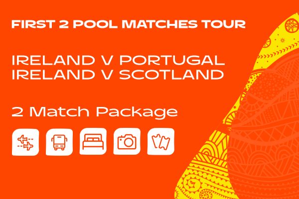 Ireland First 2 Pool Matches Tour Rugby World Cup 2027
