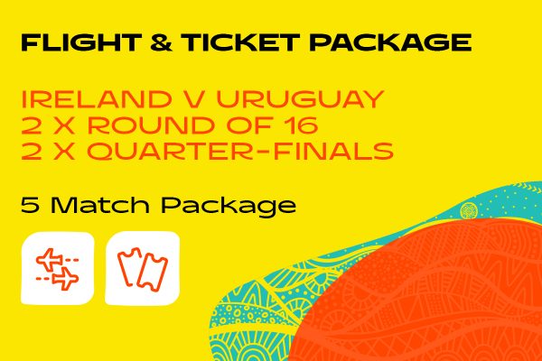 reland Last Pool Match to Quarter Finals Flight and Ticket Package Rugby World Cup 2027