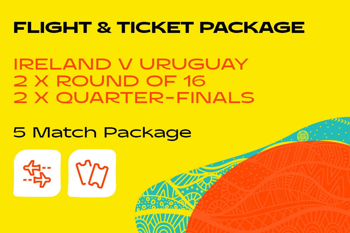 reland Last Pool Match to Quarter Finals Flight and Ticket Package Rugby World Cup 2027