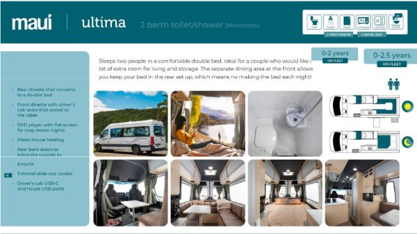 Motorhome 2 Berth