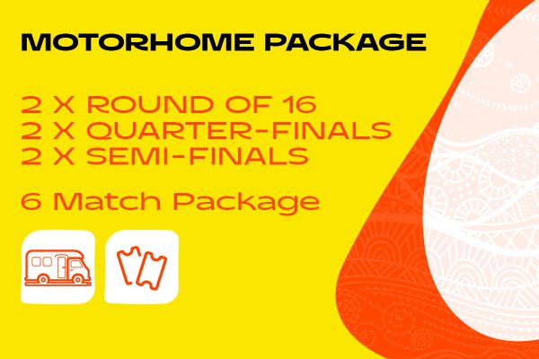 Round of 16 to Semi-finals Motorhome Rugby World Cup 2027