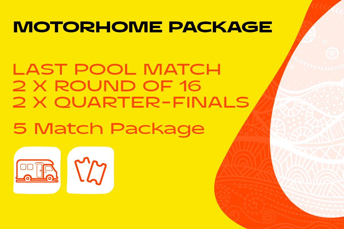 Ireland Rugby World Cup 2027 motorhome package