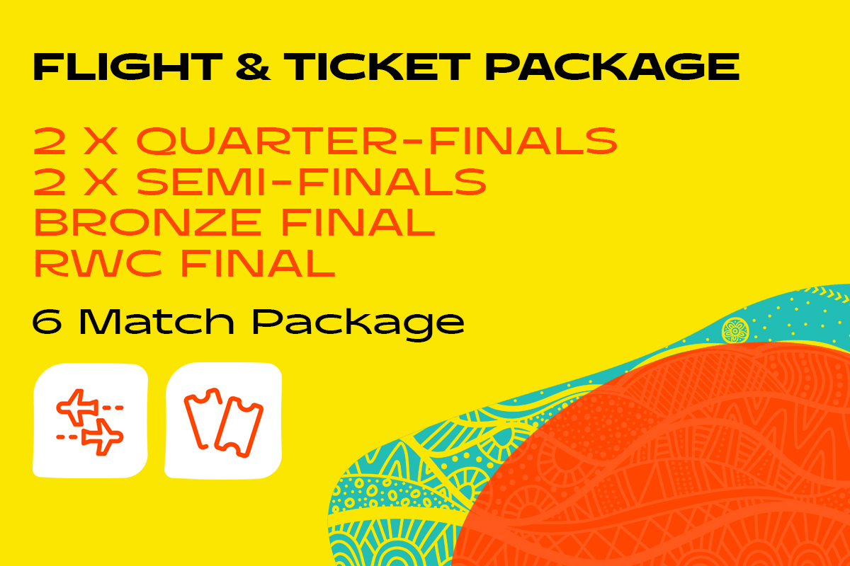 Quarter Finals to Final Flight and Ticket Package Rugby World Cup 2027
