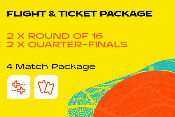 Round of 16 to Quarter Finals Flight and Ticket Package Rugby World Cup 2027