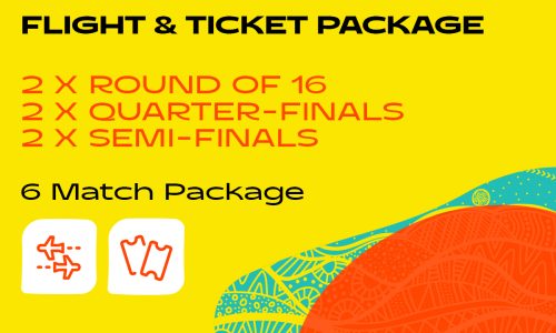 Round of 16 to Semi Finals Flight and Ticket Package Rugby World Cup 2027