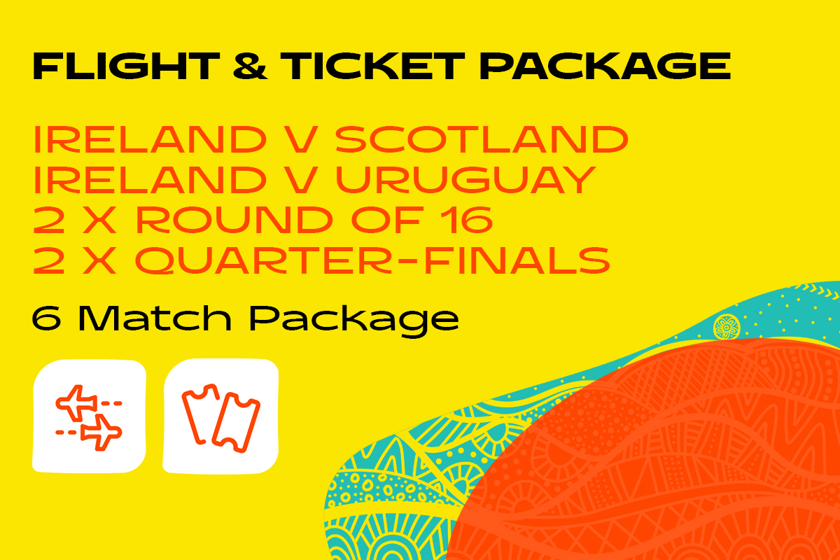 Ireland Quarter Finals Flight and Ticket Package Rugby World Cup 2027