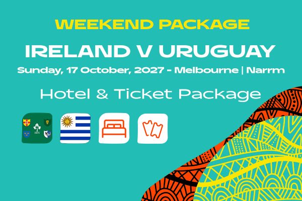 Ireland v Uruguay Melbourne packages
