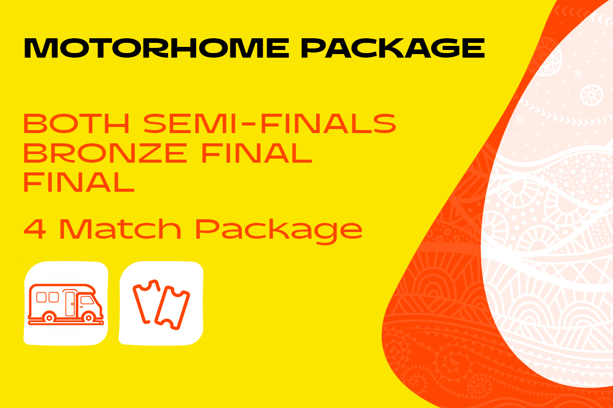 Rugby World Cup 2027 motorhome semi finals final package